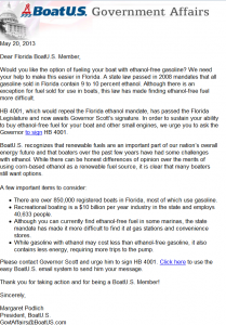 Anti-Ethanol Campaign