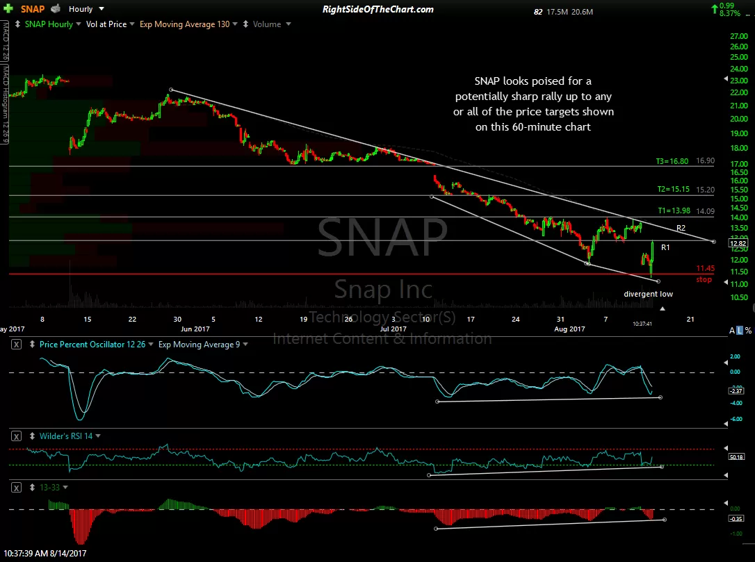 SNAP 60-minute Aug 14th