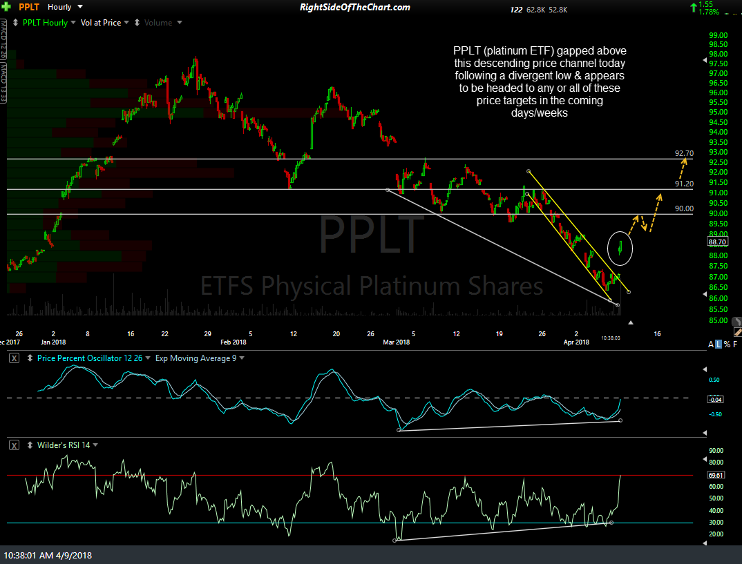 Platinum Etf Price