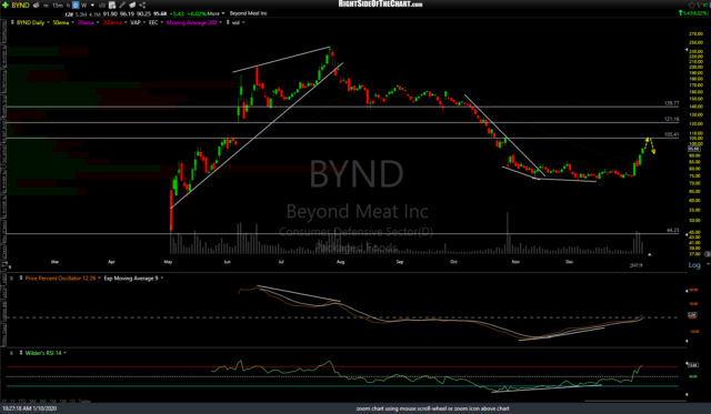BYND daily Jan 10th