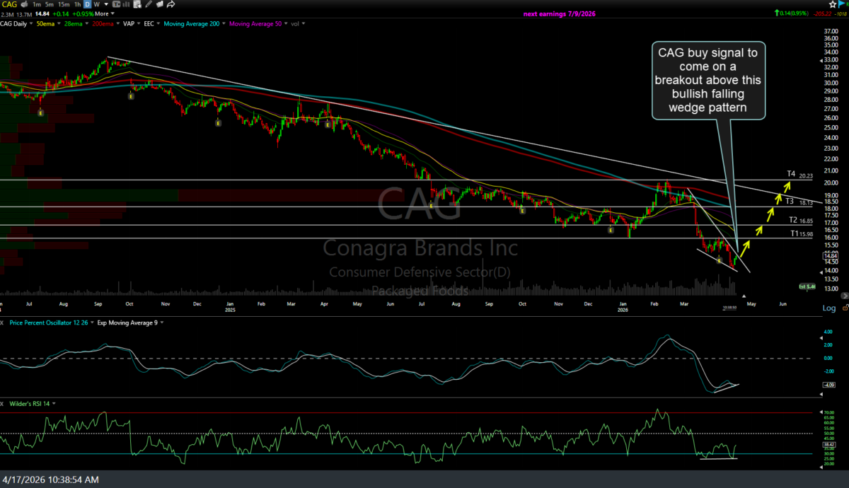 CAG daily April 17th